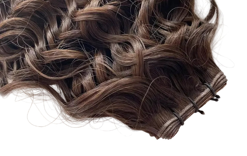 classic curl nano weft curly hair extensions human hair UK
