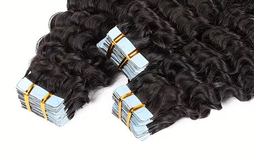 Soft Wave Signature Tape Extensions for natural-looking length and fullness on 2A-2B hair types